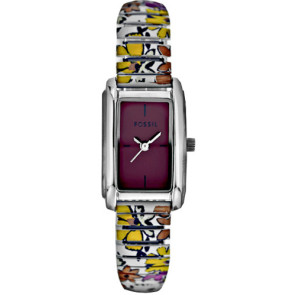 Uhrenarmband Fossil ES2858 Stahl Mehrfarbig 16mm